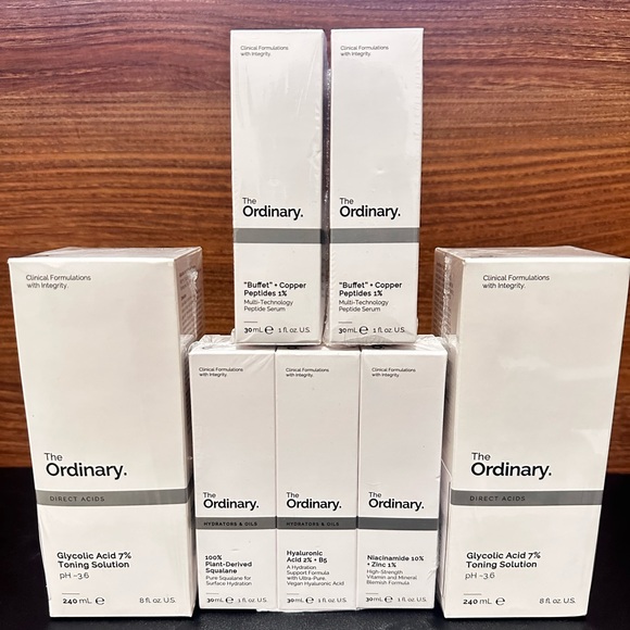 ‼️SALE‼️ NEW ‼️ 7 x THE ORDINARY SET - BUNDLE DEAL 7 PACKS SERUM